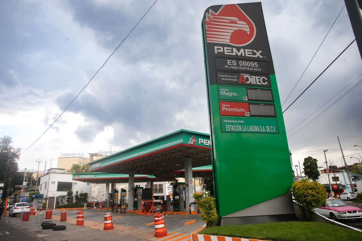 Una gasolinera cerrada en la Ciudad de México, este jueves 14 de agosto de 2025. Foto