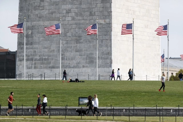 En el National Mall en Washington, EU. Foto Xinhua