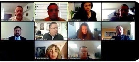 Los consejeros del tribunal durante una sesión. Foto @TEPJF_informa
