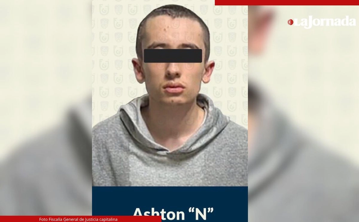 Joven indiciado por el asesinato de un estudiante en el CCH Sur. Foto Fiscalía General de Justicia capitalina