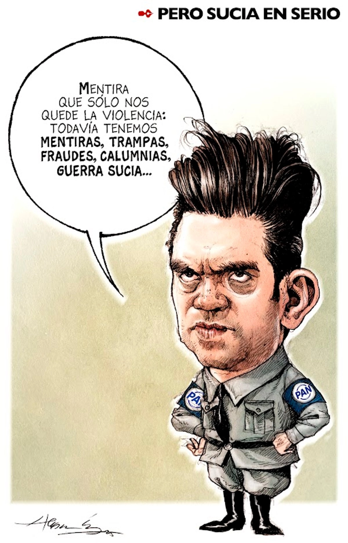 'Pero sucia en serio' 