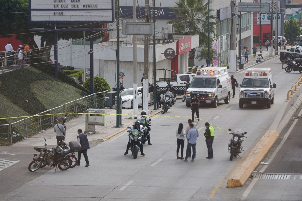 Los cuatro cuerpos fueron dejados en el bulevar Independencia, en Tuxpan, Veracruz. Foto Cuartoscuro / Archivo