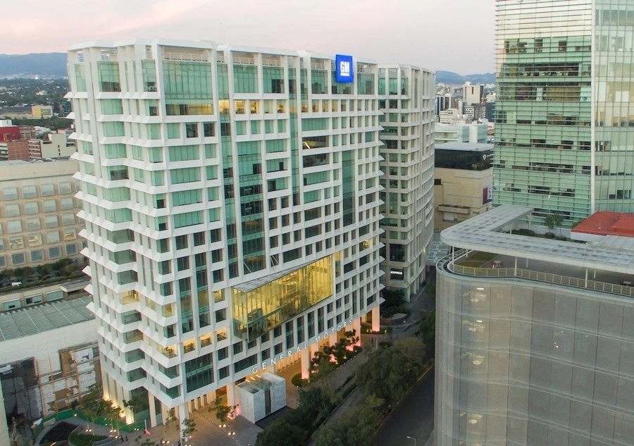 Edificio corporativo de GM. Imagen cortesía GM México