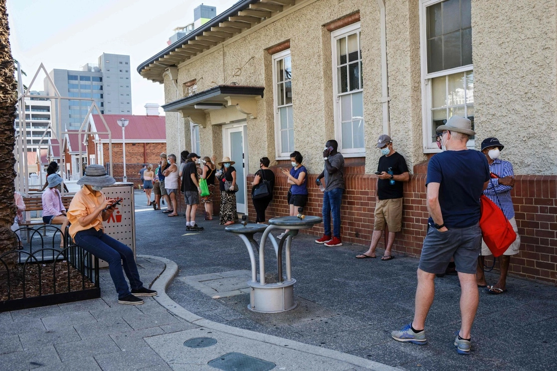 El último caso previo de alguien contagiado de Covid-19 en Australia Occidental se registró el 11 de abril. Foto Afp