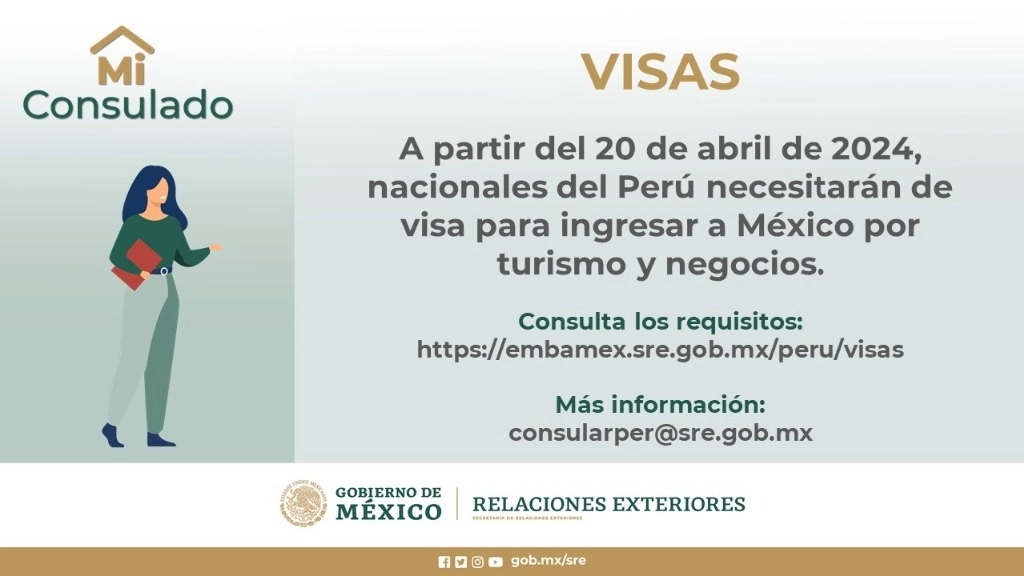 Perú señaló que la medida es un acto de reciprocidad. 