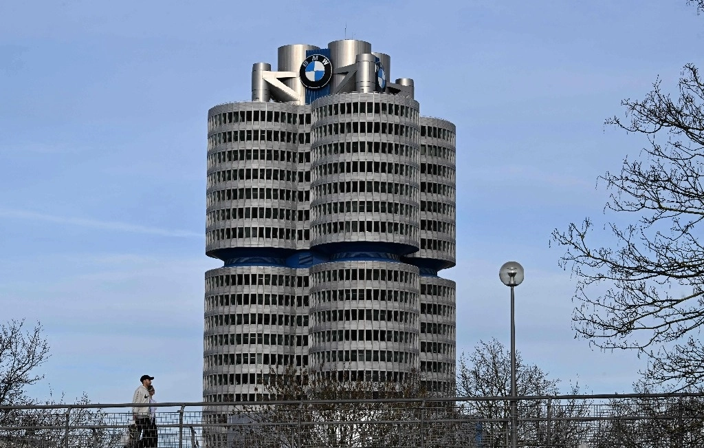 Sede del fabricante de automóviles alemán BMW en Múnich, al sur de Alemania. Foto Afp