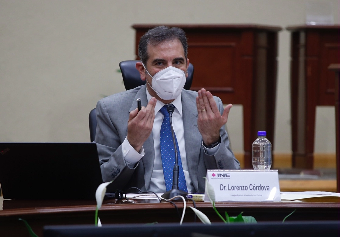 Lorenzo Córdova Vianello, consejero presidente del INE. Foto Cristina Rodríguez / Archivo
