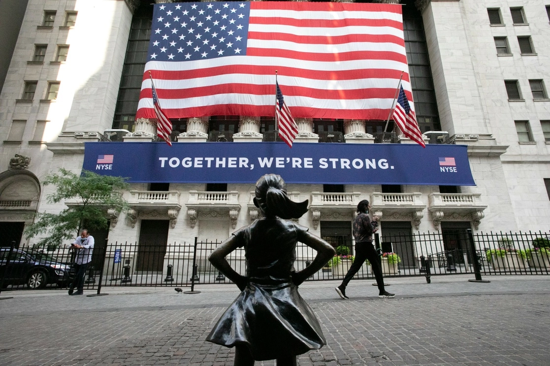 Aún con la pandemia, Wall Street cerró el año con ganancias. Foto Ap