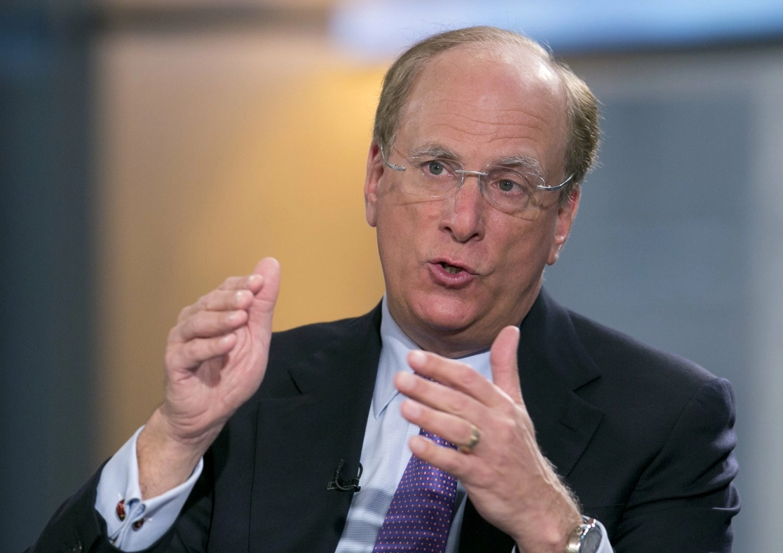 Larry Fink, director general de BlackRock. Foto Ap / Archivo