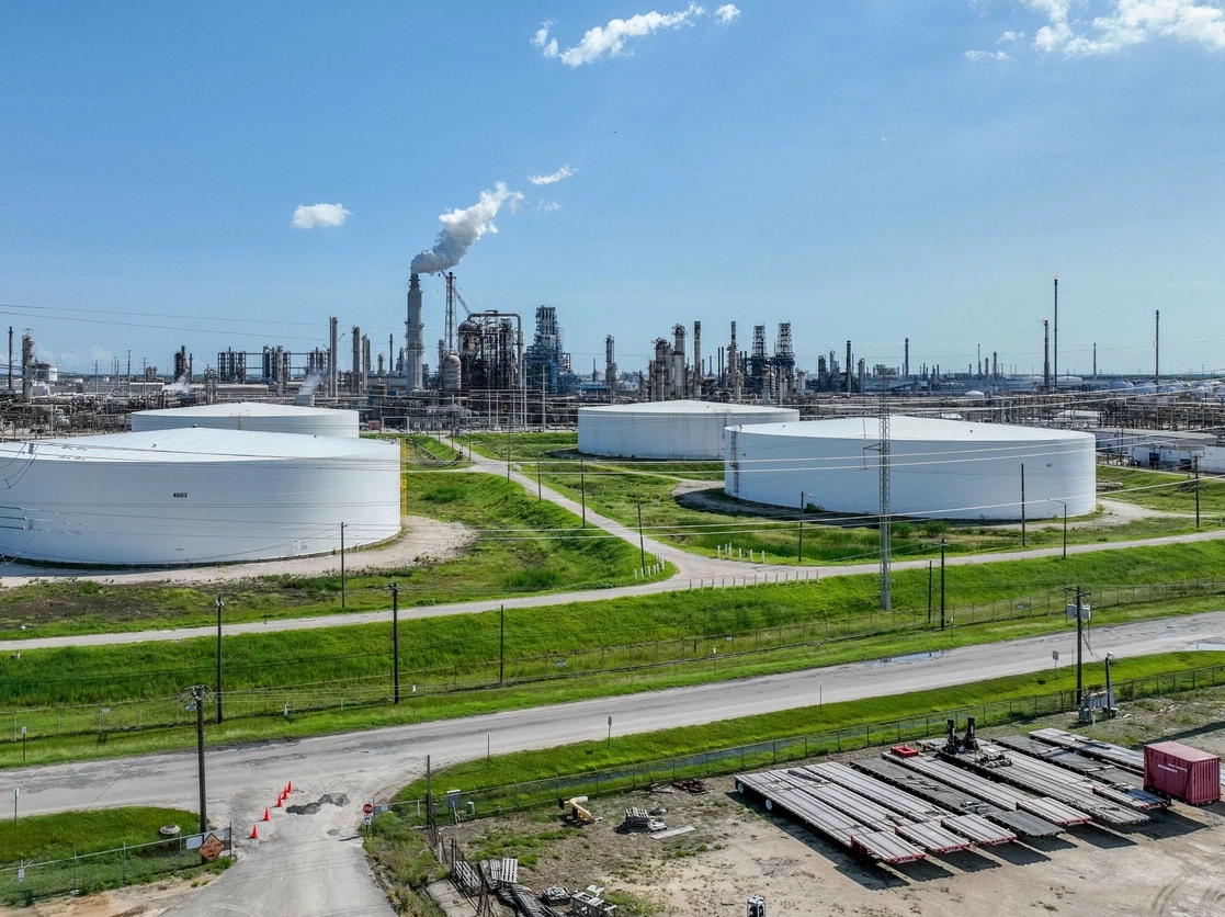 Refinería en Houston, Texas, en imagen del 7 de septiembre de 2022. Foto Brandon Bell / Getty Images / Afp