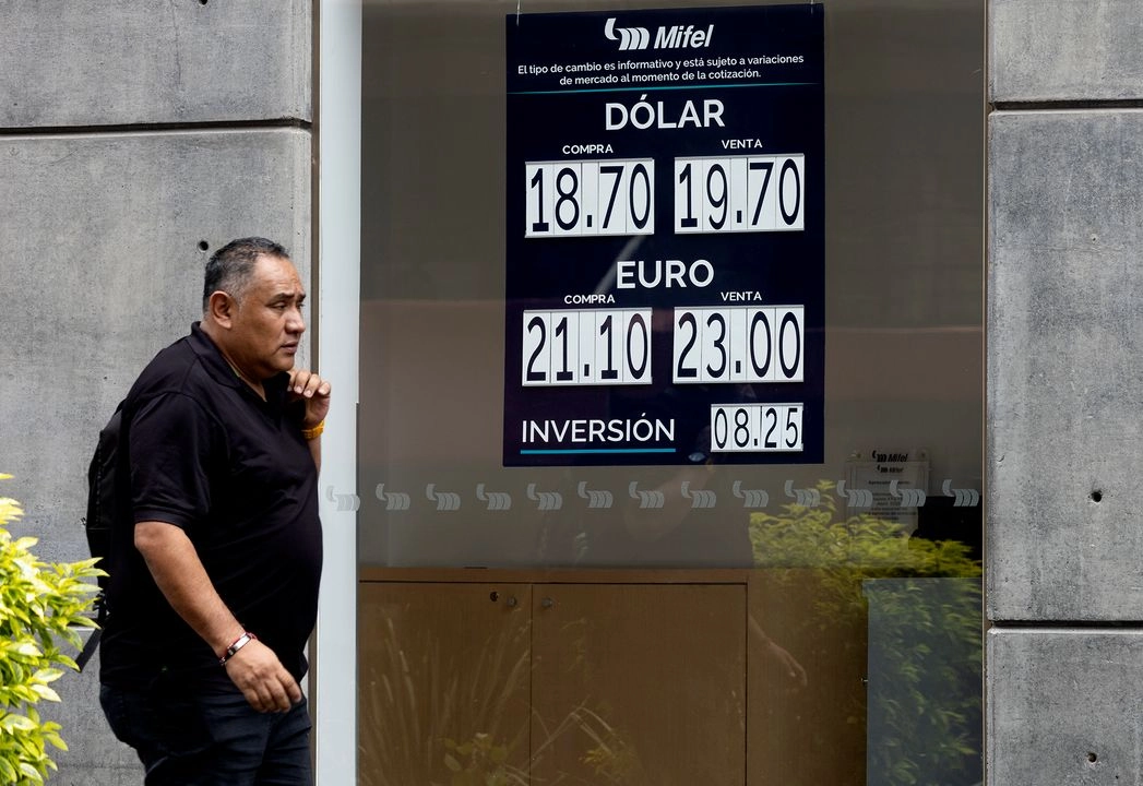 Cotización del dólar en la Ciudad de México, el 3 de junio de 2025. Foto 