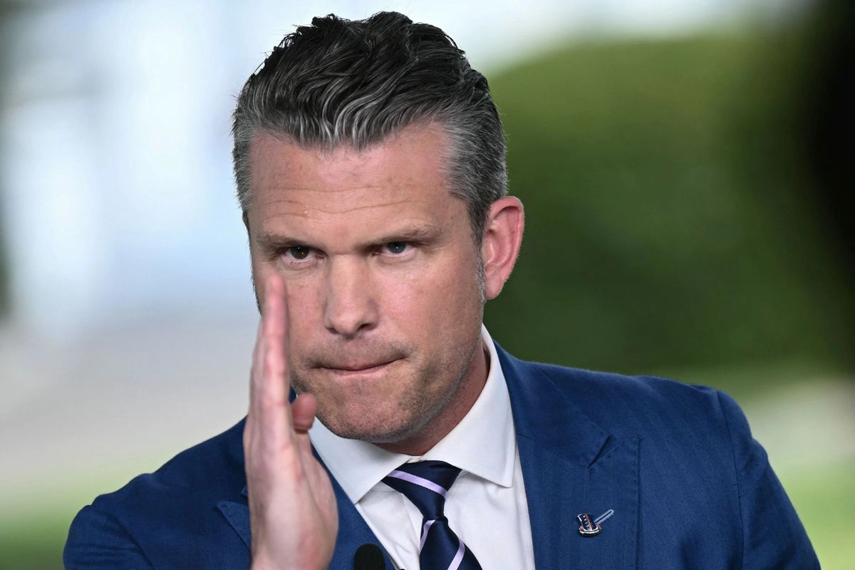 Pete Hegseth, jefe del Pentágono.