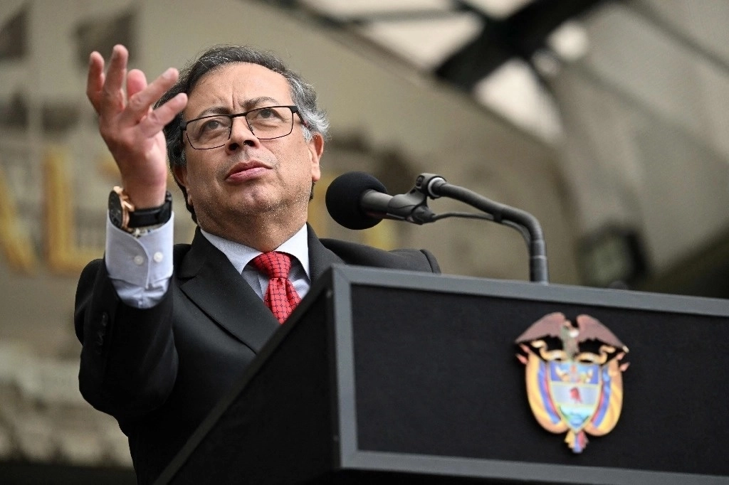 El presidente de Colombia, Gustavo Petro, sigue sin reconocer las elecciones presidenciales de Venezuela. Foto Afp 