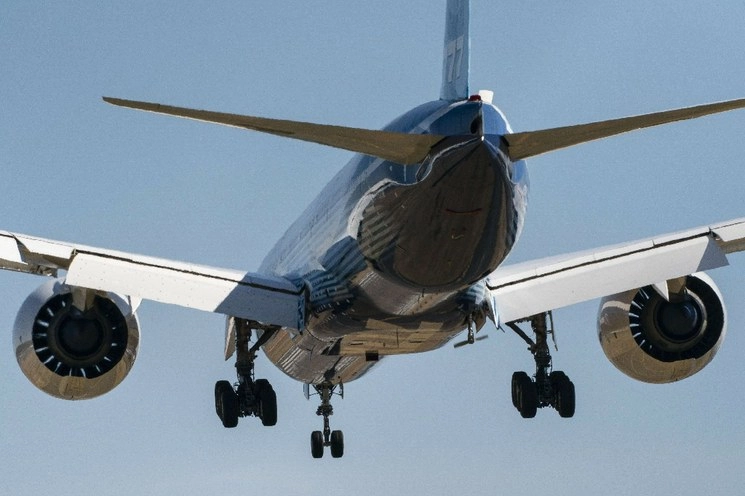 La industria aeronáutica es una de las más afectadas por la pandemia. Foto Afp