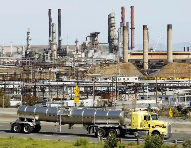Refinería de Chevron en Richmond, California. Foto Ap