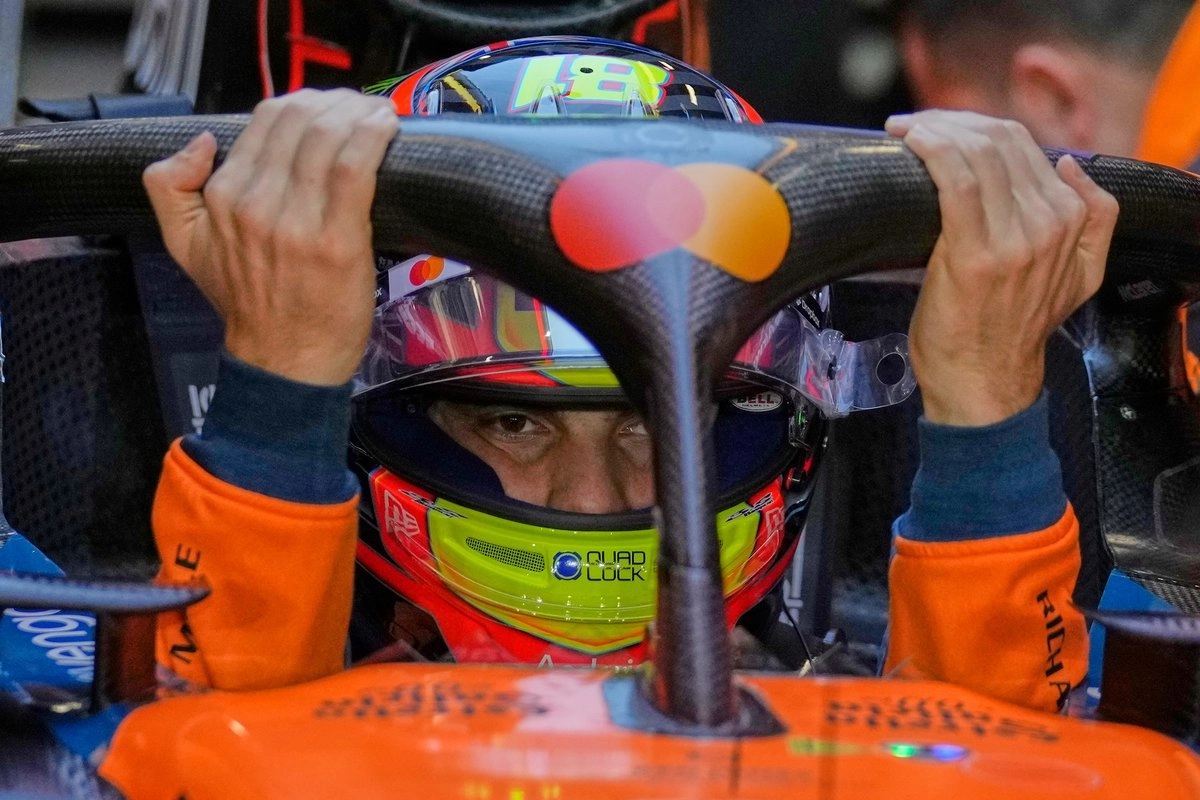 Oscar Piastri, de la escudería McLaren, marcha en segundo lugar de la clasificación del Campeonato Mundial de la F1, sólo por detrás de su compañero de equipo, Lando Norris. Foto 