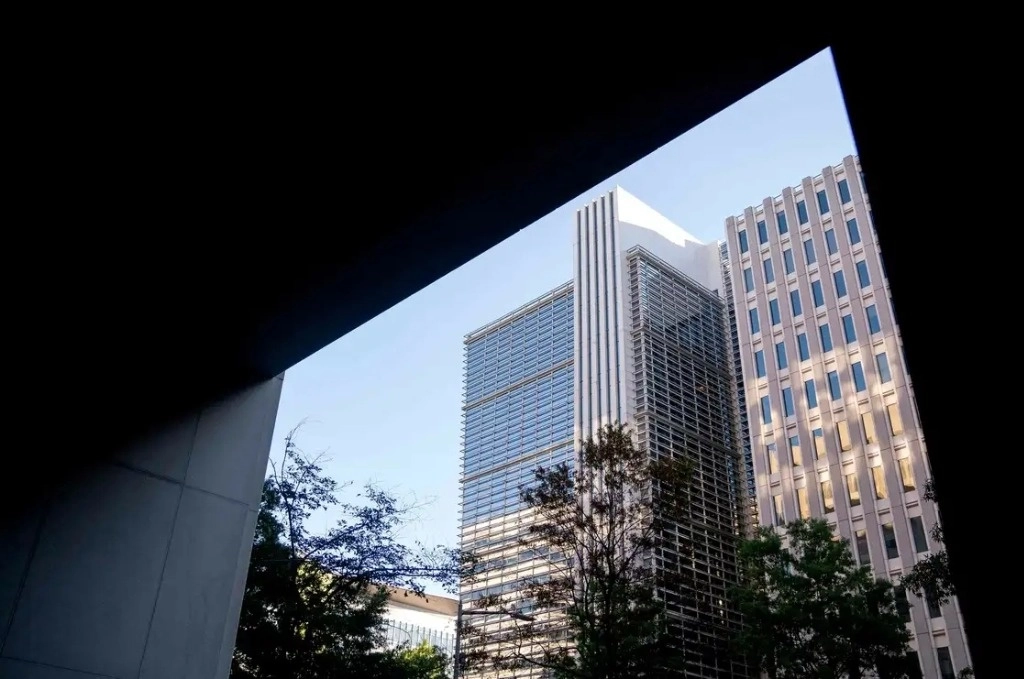 La sede del Banco Mundial vista desde el edificio del Fondo Monetario Internacional en Washington, DC. Foto Afp / Archivo