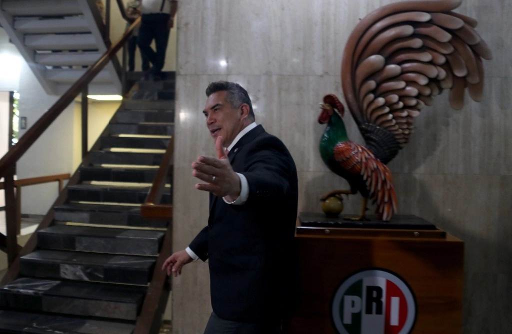 Ello, tras estimar que la candidatura de Rosario Piedra a la reelección en la CNDH tiene el apoyo del ex presidente Andrés Manuel López Obrador, mientras que la de Nasheli Ramírez Hernández el de la actual presidenta Claudia Sheinbaum. Foto  La Jornada/Alfredo Dominguez/ Archivo 