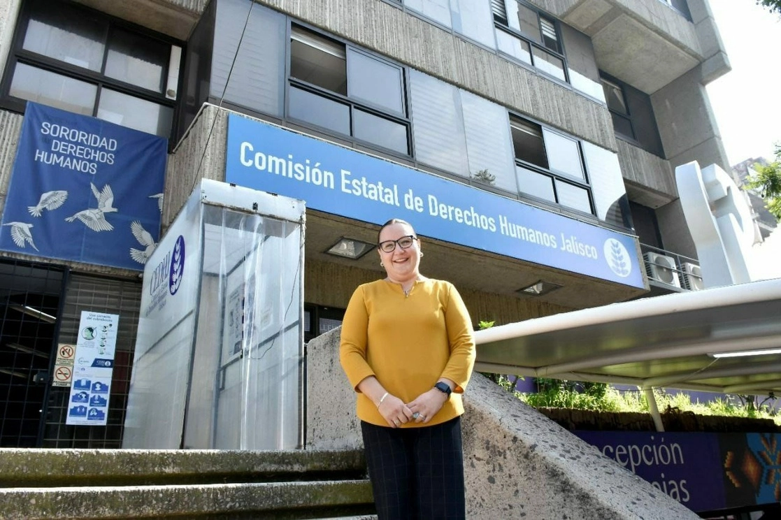 Luz del Carmen González es la recién nombrada titular de la Comisión Estatal de Derechos Humanos de Jalisco. Foto Tomada del Twitter @CEDHJ