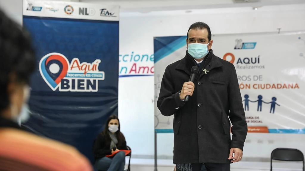 Enrique Rivas, alcalde de Nuevo Laredo. Foto La Jornada