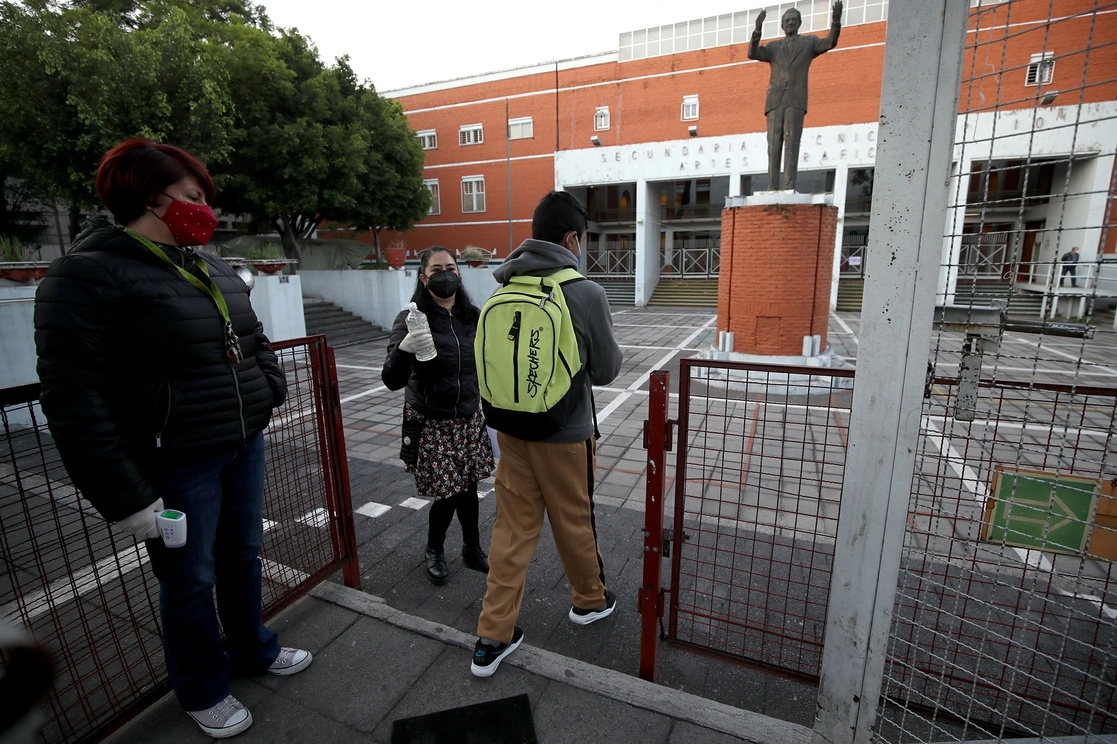 La CNTE de Guerrero aseguró que el regreso a clases deberá tener  todas las garantías sanitarias. Foto María Luisa Severiano/Archivo