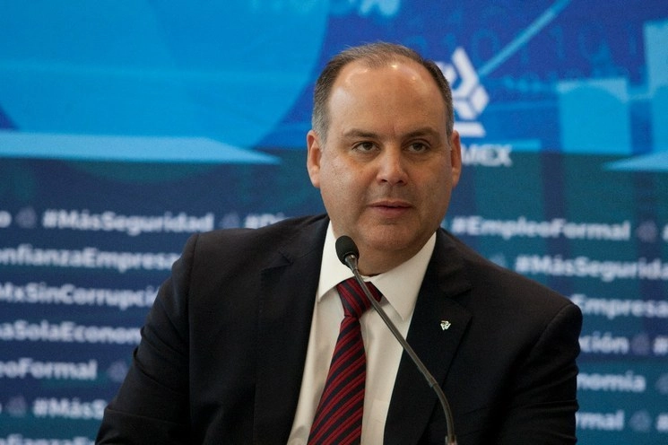 Gustavo de Hoyos Walther, presidente nacional de la Coparmex. Foto Cristina Rodríguez / Archivo

