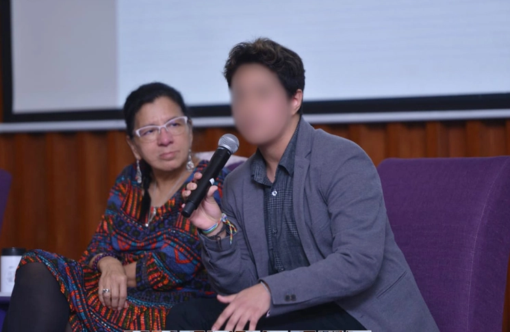 Foro por el Reconocimiento de las "Infancias Trans' en diciembre de 2019. Foto cortesía CDH-CDMX

