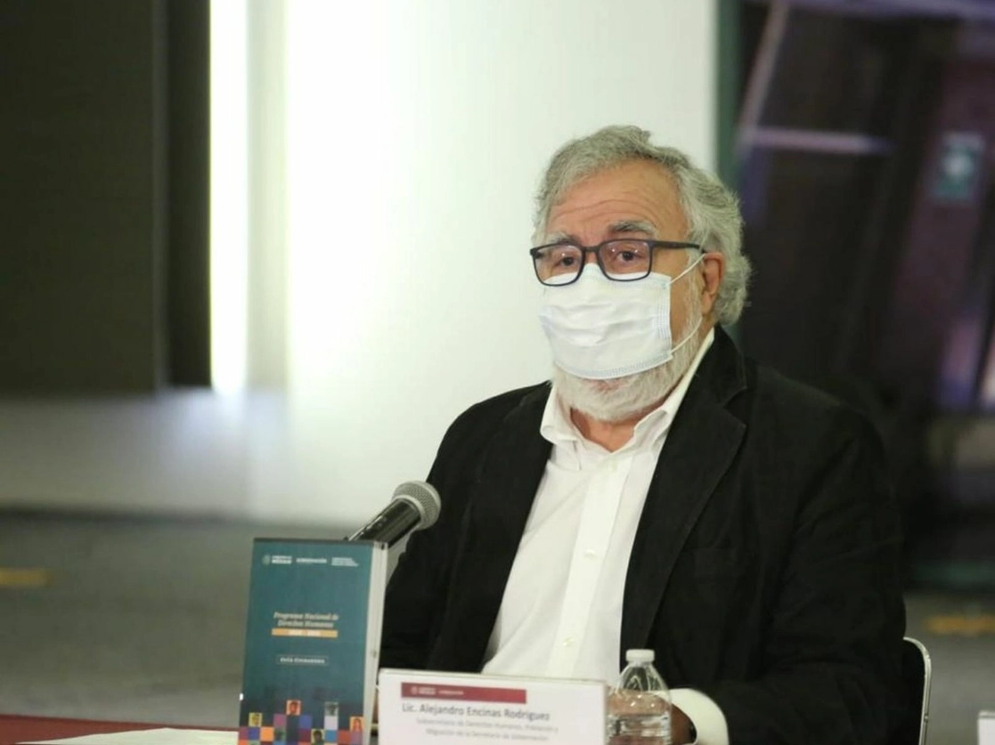 “En la medida que nosotros enfrentemos los problemas de impunidad que se presentan en las violaciones, sin lugar a dudas los resultados se irán yendo vislumbrando en un menor plazo posible”, indicó el subsecretario de Derechos Humanos, Población y Migración de la Secretaría de Gobernación (SG), Alejandro Encinas. Foto cortesía SG