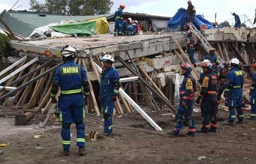 Hoy se cumplen tres años del sismo de 2017; en el plantel escolar, donde hubo 26 fallecidos, las imágenes estremecieron a la población. Foto Guillermo Sologuren / Archivo