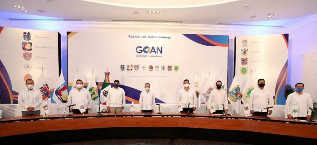 La Asociación de Gobernadores de Acción Nacional pidió al Senado de la República que en el proyecto de reforma judicial que se prevé será discutido mañana en el pleno, se eviten limitaciones en las acciones de inconstitucionalidad. Foto Cuartoscuro / Archivo