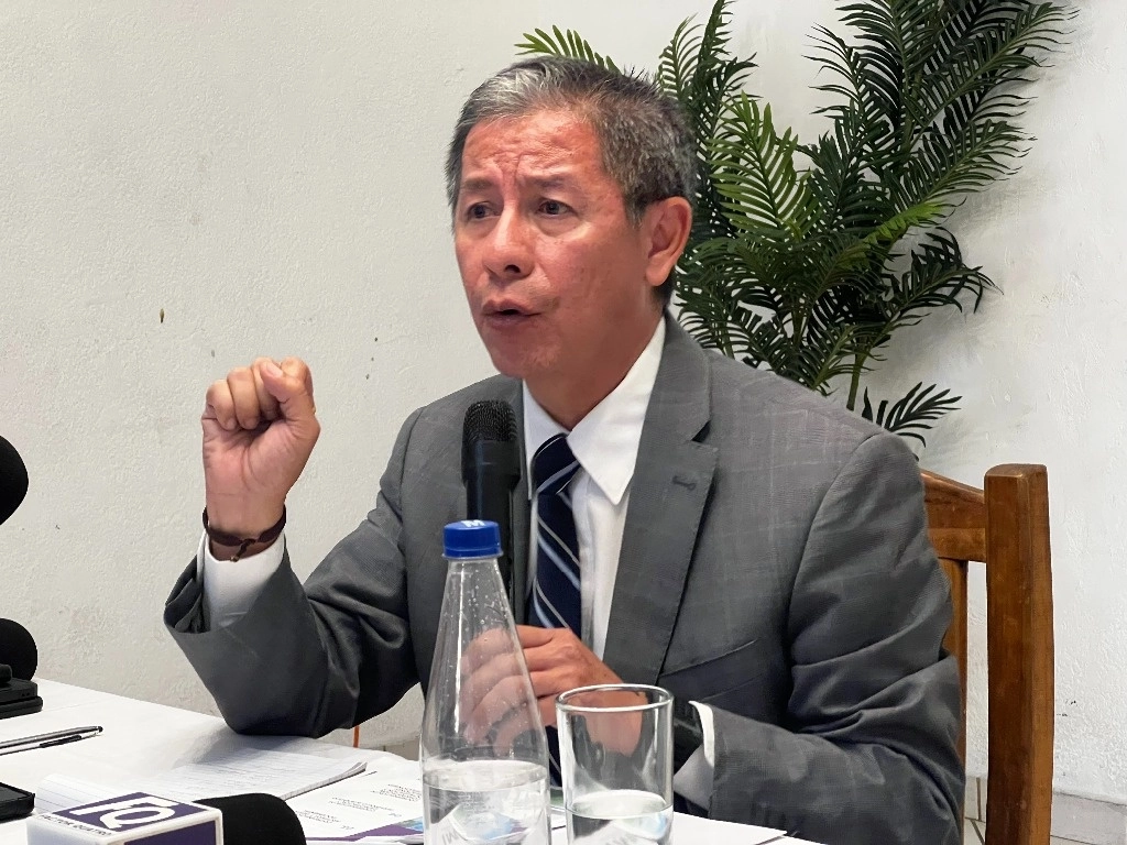 Hertino Áviles, comisionado presidente del Instituto Morelense de Información Publica y Estadística (IMIPE). Foto Rubicela Morelos 