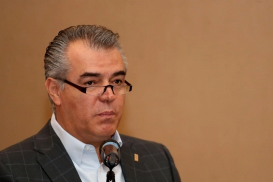 Francisco Cervantes Díaz, presidente del Consejo Coordinador Empresarial (CCE). Foto Roberto García Ortiz / Archivo