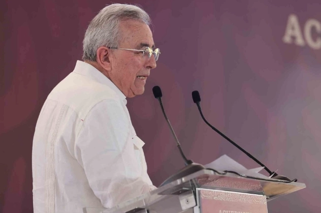Rubén Rocha Moya, el gobernador de Sinaloa. Foto Presidencia /Archivo