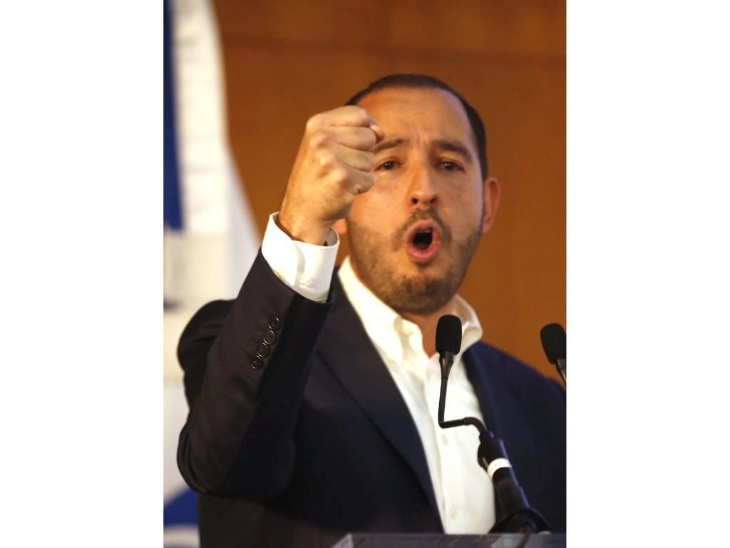 El presidente nacional del PAN, Marko Cortés. Foto José Antonio López / Archivo