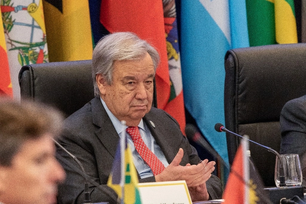 Antonio Guterres, secretario general de la Organización de Naciones Unidas. Foto Ap