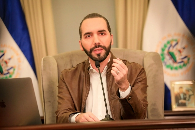 Nayib Bukele, presidente de El Salvador, en imagen de archivo. 
