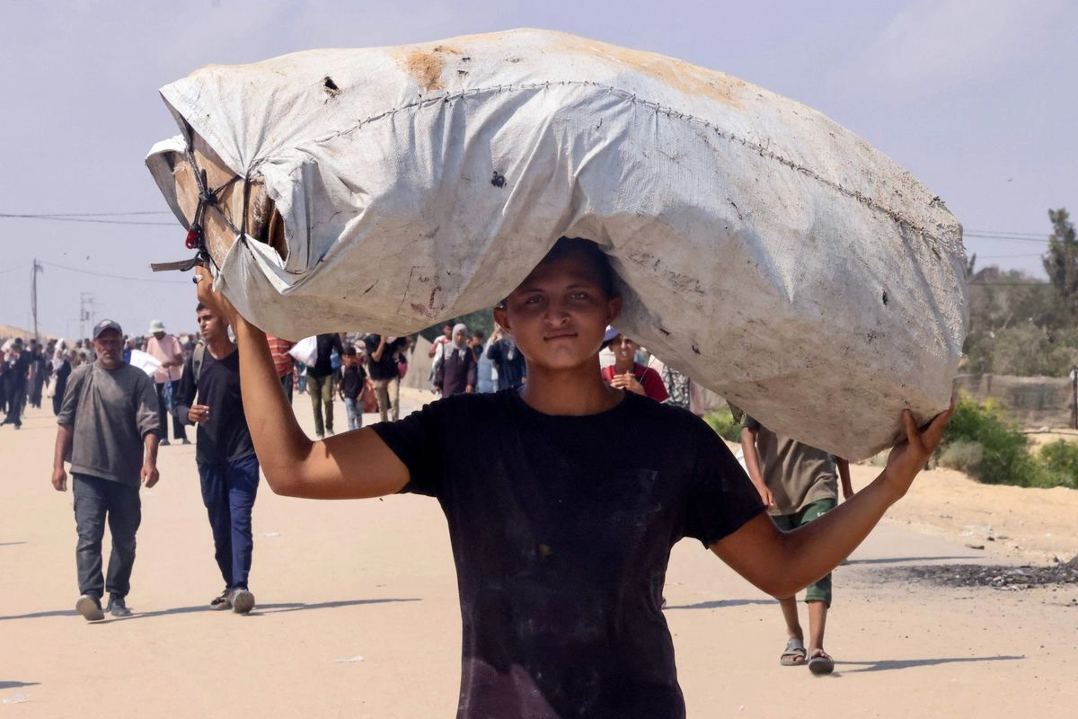"Quiero que él se asegure de que reciban comida", afirmó Trump. "Quiero asegurarme de que reciban comida". Foto 