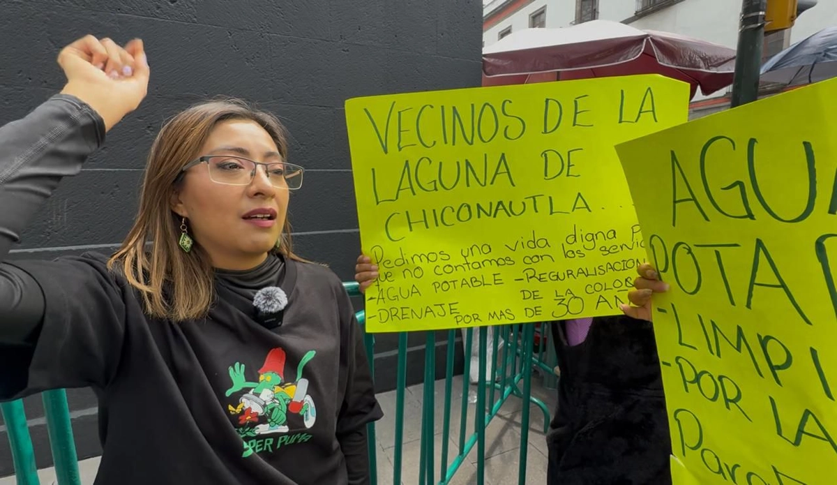 Habitantes de Ecatepec solicitaron a los nuevos integrantes de la SCJN la revisión del plan hídrico del municipio para garantizar el acceso al agua potable. Foto 