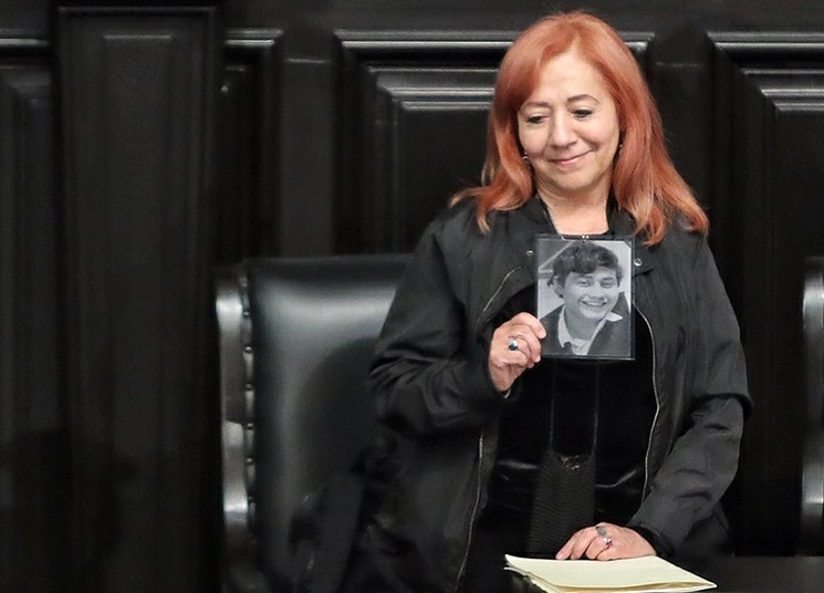 Rosario Piedra Ibarra, titular de la Comisión Nacional de los Derechos Humanos. Foto Marco Peláez / Archivo

