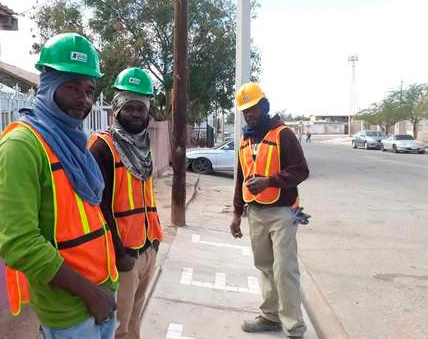 El Comité Ciudadano en Defensa de los Naturalizados y Afromexicanos instó al gobierno de México a agilizar el trámite fiscal de haitianos en contexto de refugio para que puedan trabajar y asentarse para residir en Mexicali. Foto Antonio Heras / Archivo