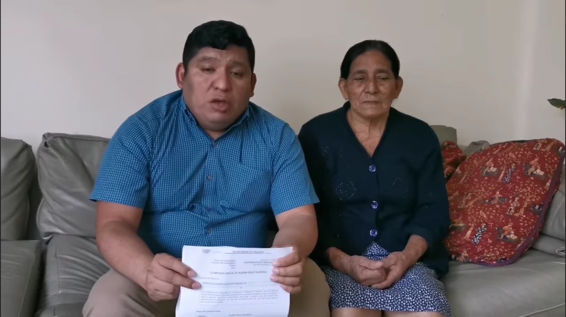 La familia de Freddy Díaz acudieron  a las instancias correspondientes y exigen que se lleven a cabo las acciones debidas para hallarlo. Foto La Jornada