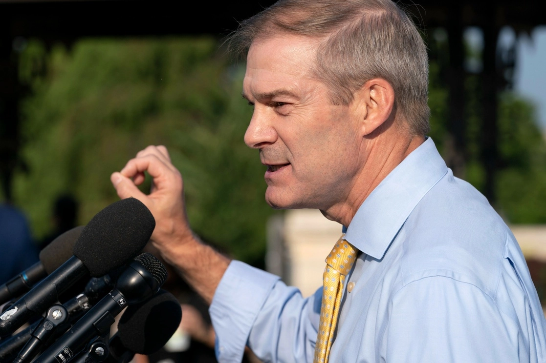 Jim Jordan, representante republicano en funciones, fue llamado a comparecer por el asalto al Capitolio del seis de enero de 2021. Foto Ap