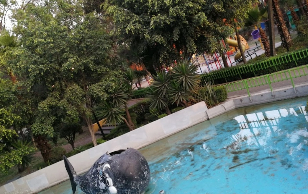 En el Parque San Simón, conocido como “Parque de la Ballenita”. Imagen tomada de Google Maps 