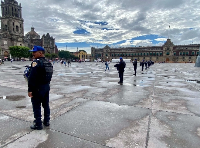 La plancha del Zócalo en la Ciudad de México en imagen de archivo. Foto Germán Canseco