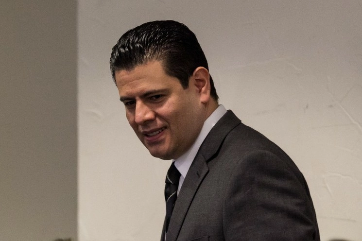 El ex gobernador priísta, Miguel Alonso Reyes. Foto La Jornada/ archivo

