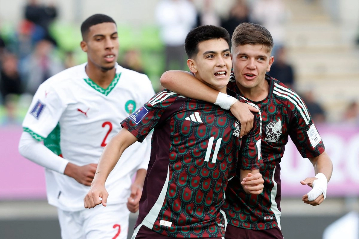 Gilberto Mora (11) y Tahiel Jiménez son dos integrantes del Tricolor que han destacado en el Mundial Sub-20 que se lleva a cabo en Chile. Foto 