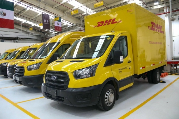 Aspecto de las oficinas de DHL en el AICM. Foto Cuartoscuro / archivo