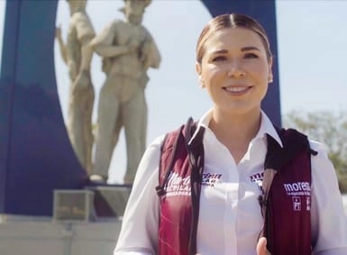 María del Pilar Álvila Olmedo, se pronunció por atender la inseguridad en Baja California. Foto Lindero Norte
