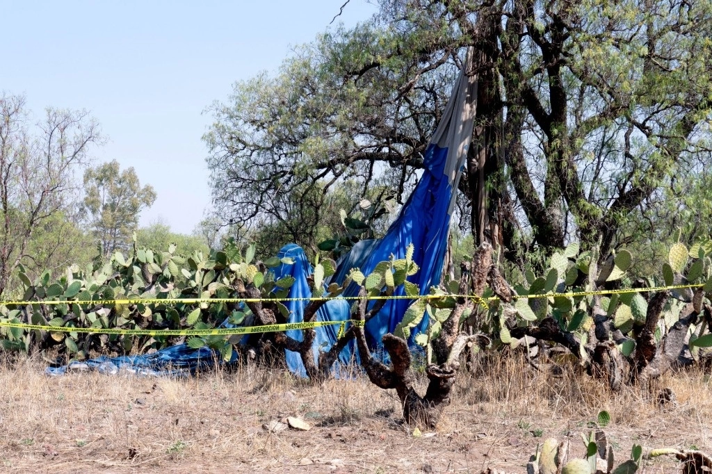El siniestro ocurrido en Teotihuacán estado de México, dejó un saldo de dos personas muertas y dos heridos. Foto Cuartoscuro