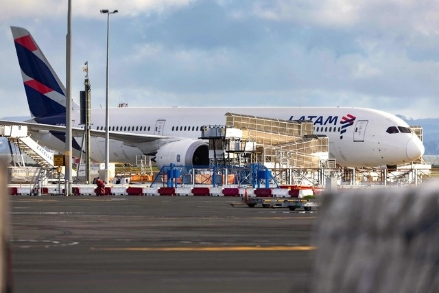 Boeing 787 Dreamliner de la aerolínea LATAM en imagen de archivo. Foto Afp